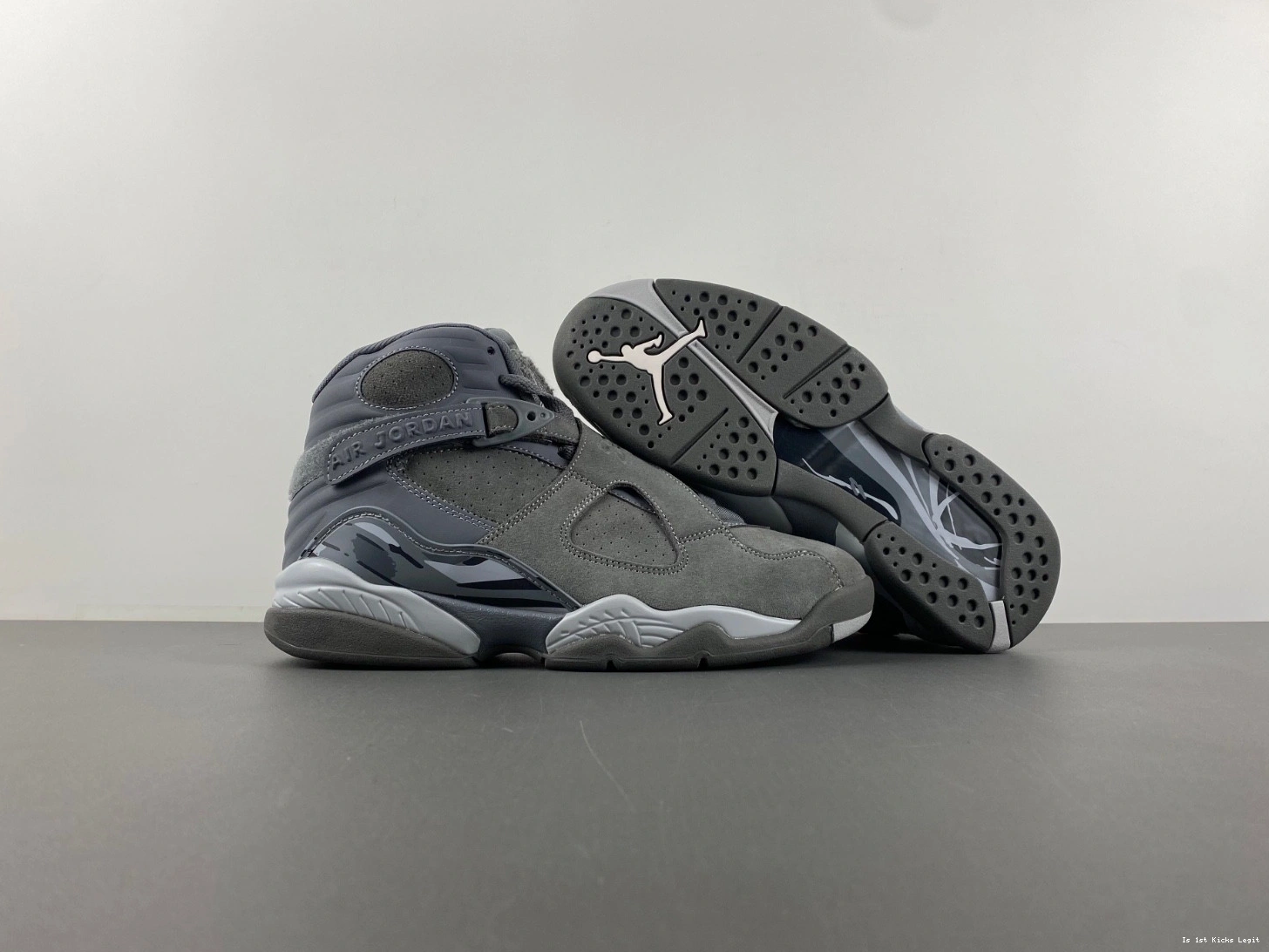 Jordan Men's - 305381-014 Retro Grey Cool 8 1124